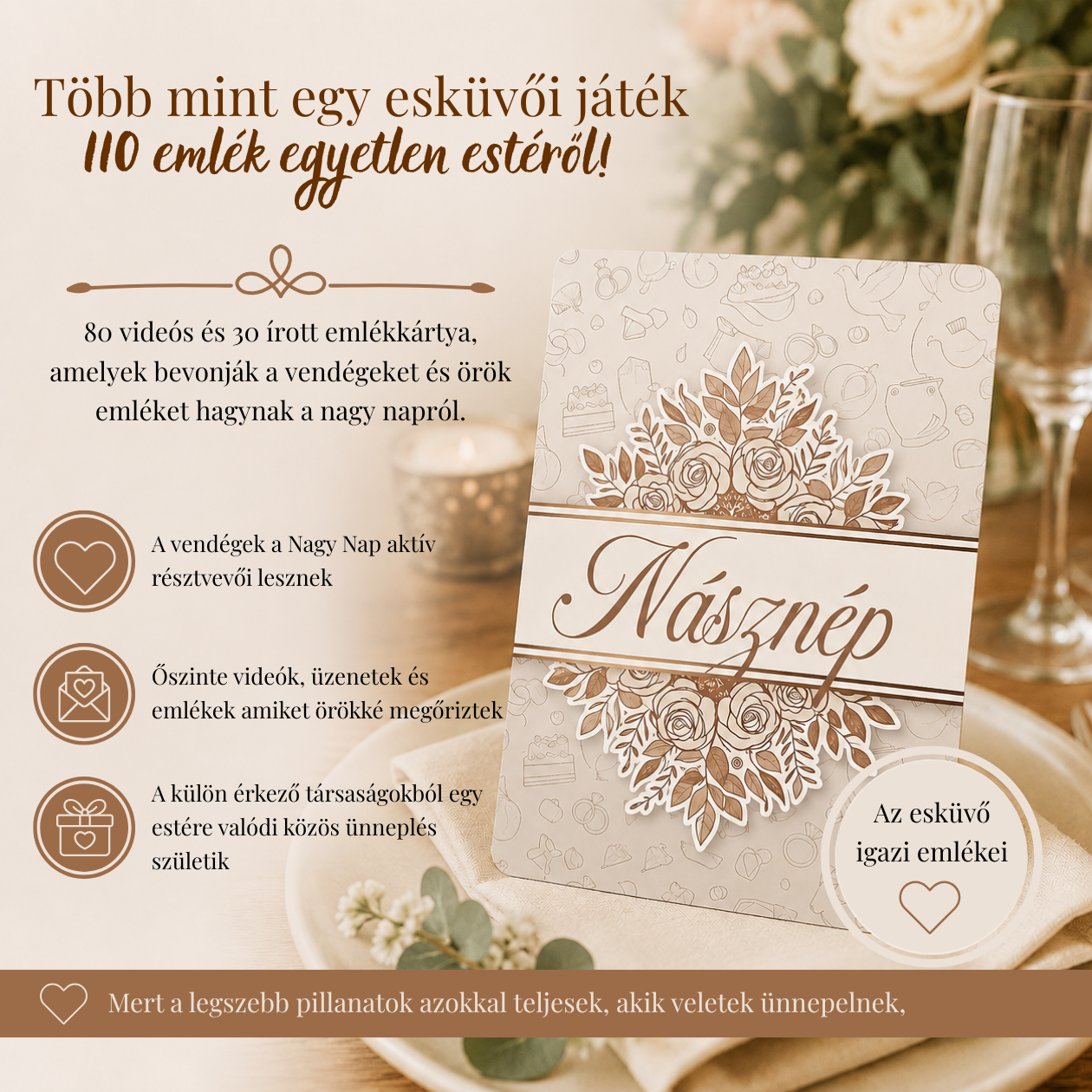 esküvői játék