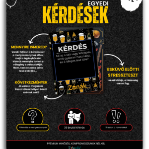 Zónák - Legénybúcsú party játék - Kép 7