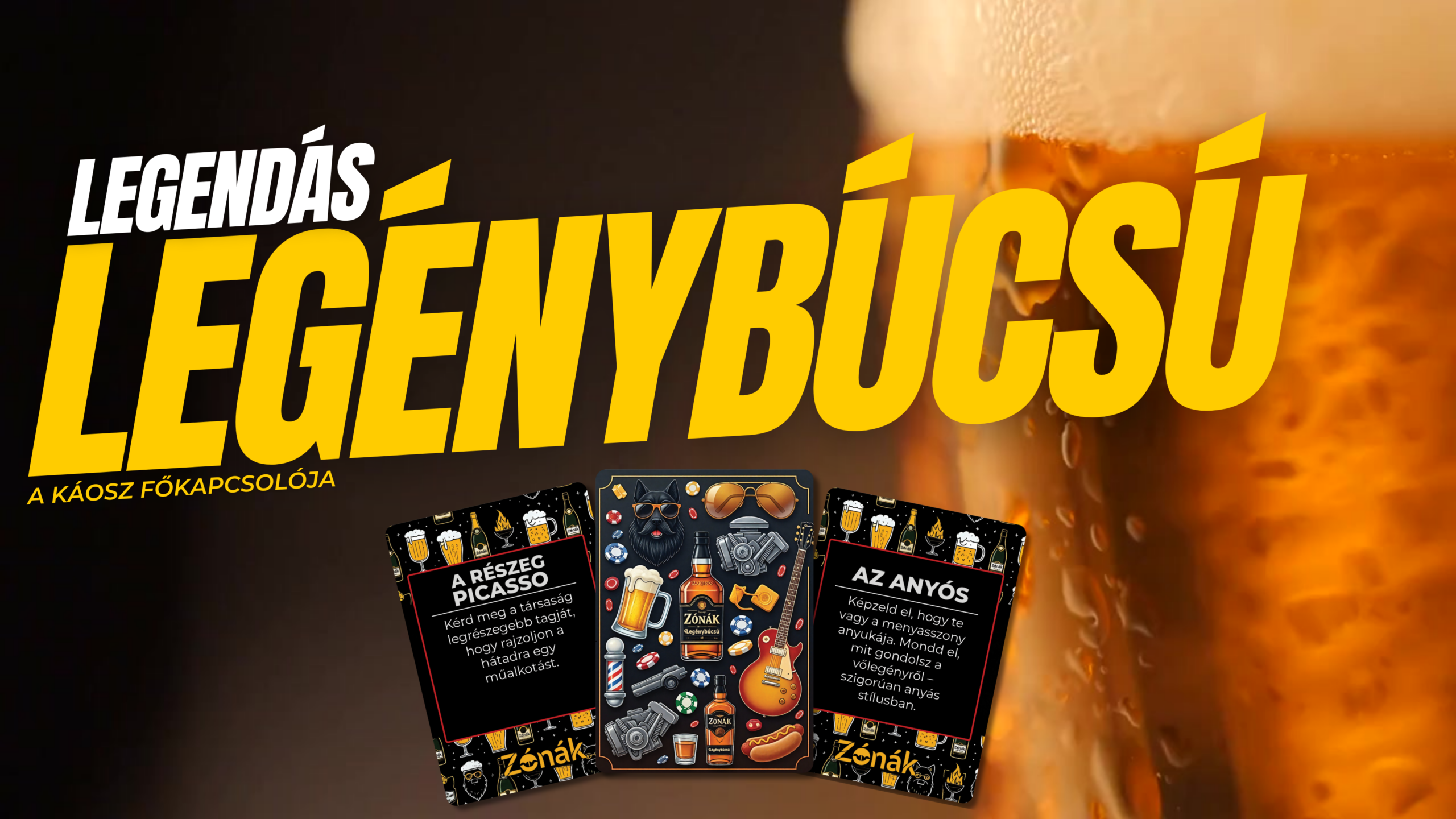 legénybúcsú party játék
