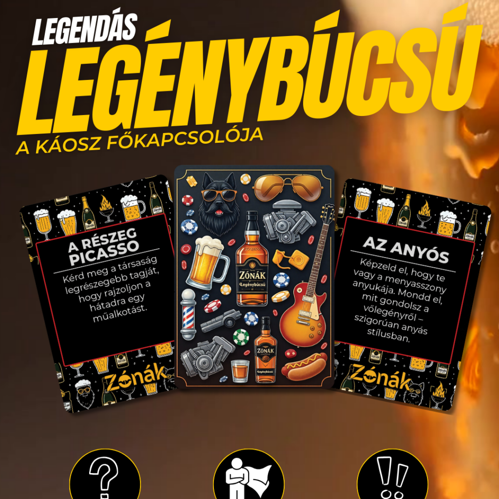 Zónák - Legénybúcsú party játék