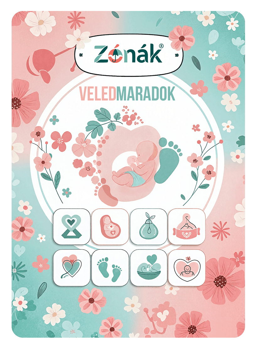 Veled maradok – virágos kártyahátlap